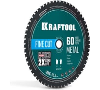 Диск пильный по металлу и стали KRAFTOOL Metal Cut 305 х 25.4 мм, 60Т 36954-305-25.4-60