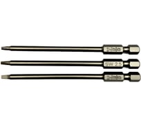 Бита Felo серия Industrial HEX 2.5, 100 мм, 3 шт 03425110