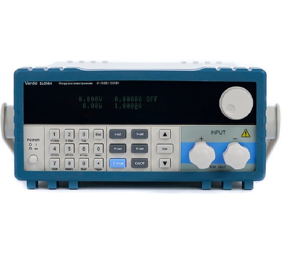 Нагрузка электронная VERDO EL0104 300 Вт 0-60 А 0-150 В EL010400 1