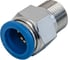 Фитинг пневматический NBPT PC 16-04-G 1шт 1