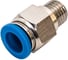 Фитинг пневматический NBPT PC 8-M18x1,5-G 1шт 3