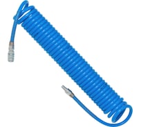 Шланг пневматический полиуретановый витой MTE 8х12 мм, 9 метров, комплект 2699945812