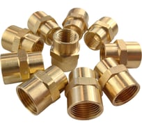 Муфта переходная пневмо (10 шт; 3/8"ВР - 1/4"ВР) Профитт 9275969