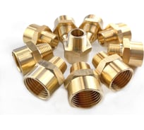 Переходник пневмо (10 шт; 3/8"НР - 1/2"ВР) Профитт 9276164