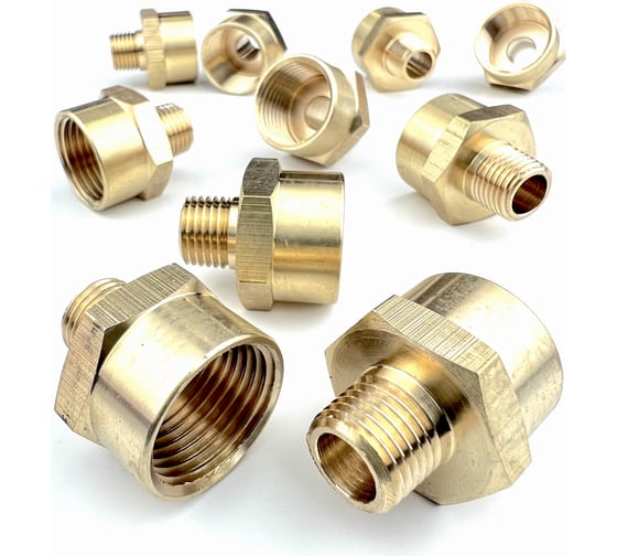 Переходник пневмо (10 шт; 1/4"НР - 1/2"ВР) Профитт 9276140