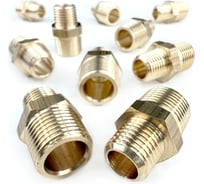 Ниппель переходной пневмо (10 шт; 3/8"НР - 1/4"НР) Профитт 9276232