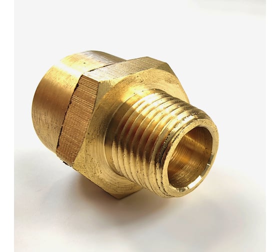 Переходник пневмо (10 шт; 1/4"НР - 3/8"ВР) Профитт 9276126