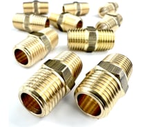 Ниппель пневмо (10 шт; 1/4"НР) Профитт 9276218