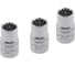 Головка торцевая YATO SPLINE 1/2DR, 13мм, 38мм, 3 штуки YT-1465Y 1