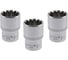 Головка торцевая YATO SPLINE 1/2DR, 20мм, 38мм, 3 штуки YT-1472Y 1