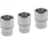 Головка торцевая YATO SPLINE 1/2DR, 18мм, 38мм, 3 штуки YT-1470Y 1