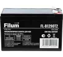 Батарея для ИБП Filum AGM VRLA 12 В, 9 Ач, (ШхВхГ) 151х100х65 мм, с клеммой Т2 FL-B1290T2