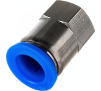 Фитинг металлический 12 мм - внутренняя резьба 1/4" Pegas pneumatic 5213