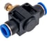 Фитинг цанговый с краником прямой 12 мм - 12 мм Pegas pneumatic 6011 2