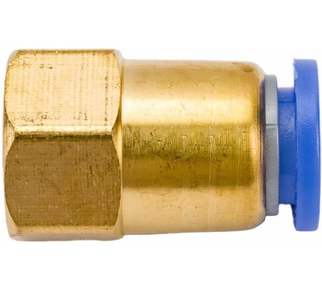 Фитинг металлический 8 мм - внутренняя резьба 1/4" Pegas pneumatic 5204