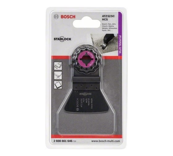 Шабер HCS (52X26 мм) для GOP 10.8 Bosch 2.608.661.646