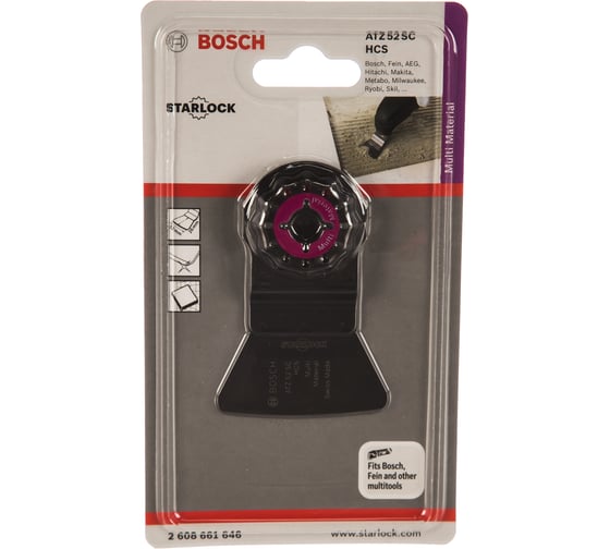 Шабер HCS (52X26 мм) для GOP 10.8 Bosch 2.608.661.646