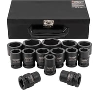 Головки 6-гранные ударные Forcekraft набор 14 предметов, 3/4" FK-6141-5MPB(62489)