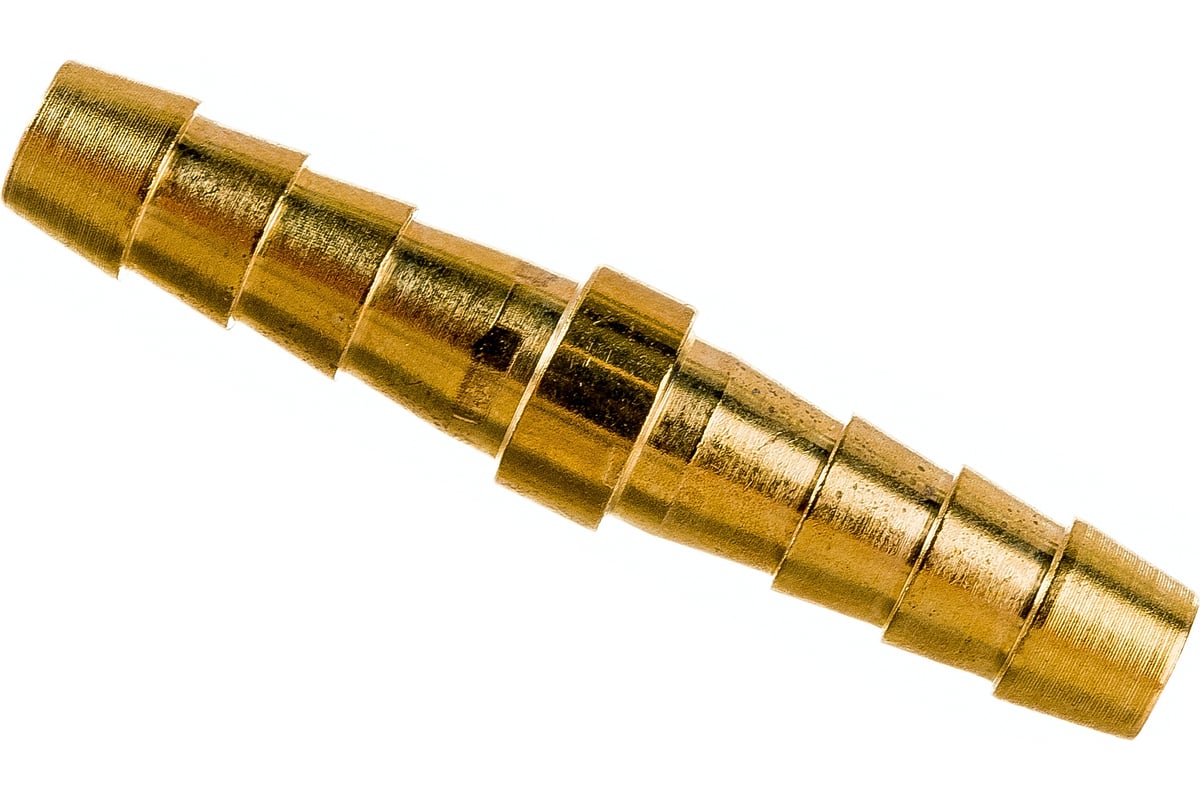 Штуцер двухсторонний елочка 6 мм - 6 мм Pegas pneumatic 3404 - выгодная ...