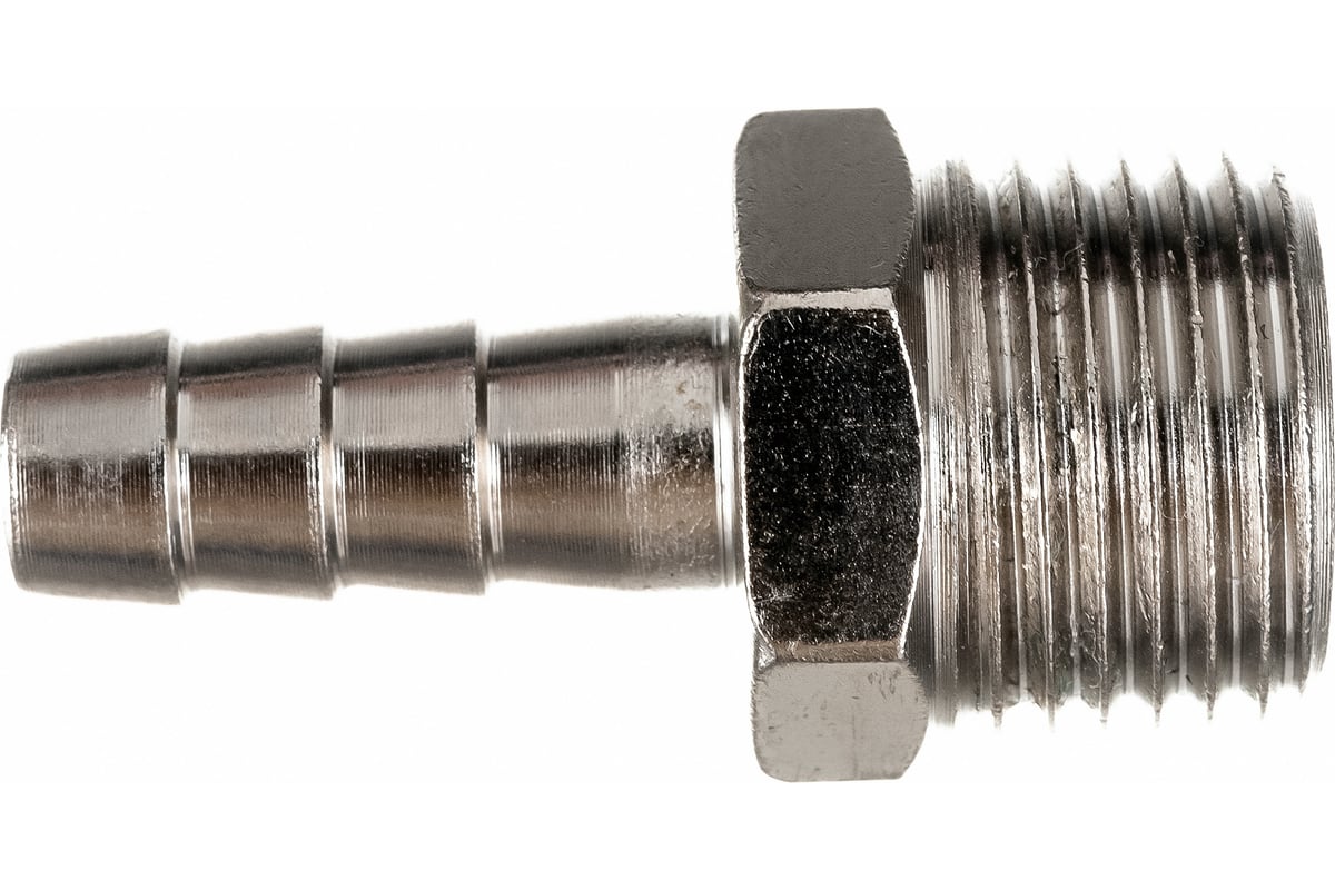 Штуцер елочка 10 мм - наружная резьба 1/2\" Pegas pneumatic 4011 ...