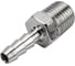 Штуцер елочка 6 мм - наружная резьба 1/4" Pegas pneumatic 4001 3