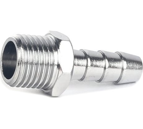 Штуцер елочка 12 мм - наружная резьба 1/2" Pegas pneumatic 4012