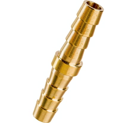 Штуцер двухсторонний елочка 8 мм - 8 мм Pegas pneumatic 3405