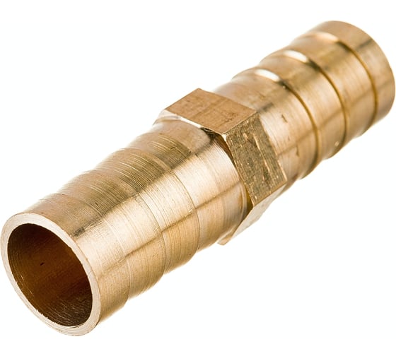 Штуцер двухсторонний елочка 12 мм - 12 мм Pegas pneumatic 3407 ...