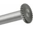 Борфреза твердосплавная тип T Diamond Industrial 12 х 2 мм S=6 мм дисковая DIDBFT1202 7