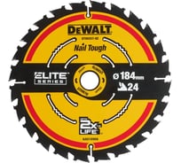 Пильный диск по дереву DEWALT DT10401, 184х20х1.65 мм DT10401-QZ
