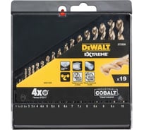 Набор кобальтовых сверл DEWALT DT5936 Extreme, 19 шт DT5936-QZ