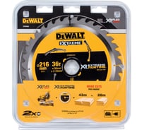 Пильный диск DEWALT DT99569 EXTREME RUNTIME, 216х30 мм DT99569-QZ