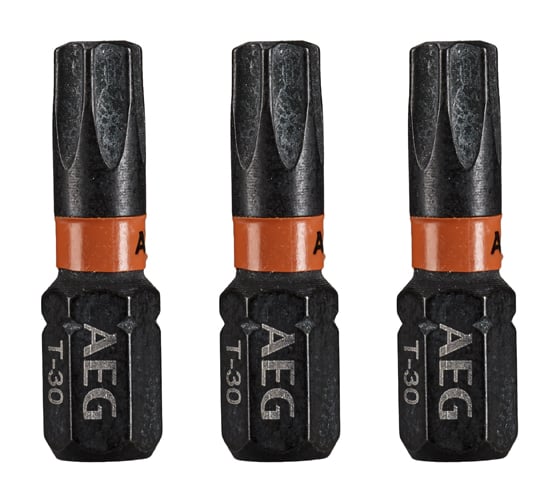 Биты ударные AAK253TX30 (3 шт; TX30; 25 мм) AEG 4932479176