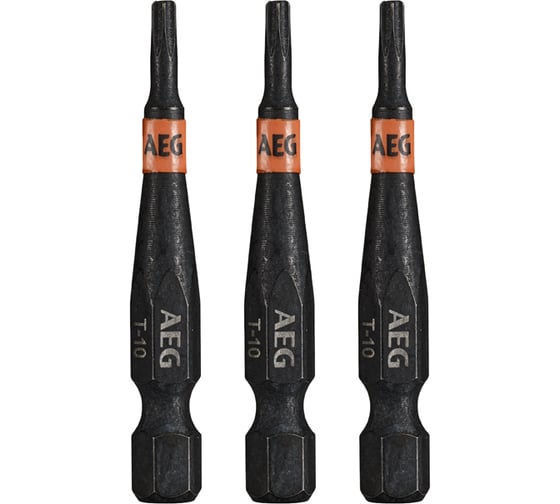 Биты ударные AAK503TX10 (3 шт; TX10; 50 мм) AEG 4932479186