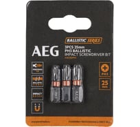 Биты ударные AAK253PH3 (3 шт; PH3; 25 мм) AEG 4932479169