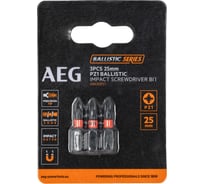 Биты ударные AAK253PZ1 (3 шт; PZ1; 25 мм) AEG 4932479170