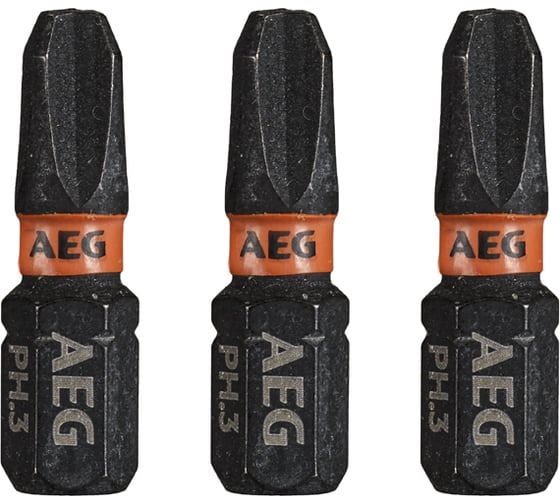 Биты ударные AAK253PZ3 (3 шт; PZ3; 25 мм) AEG 4932479172