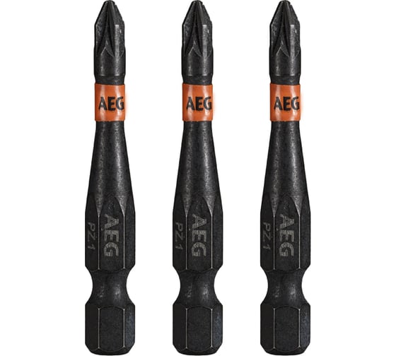 Биты ударные AAK503PZ1 (3 шт; PZ1; 50 мм) AEG 4932479183