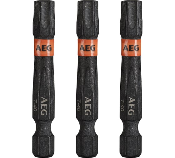 Биты ударные AAK503TX40 (3 шт; TX40; 50 мм) AEG 4932479190