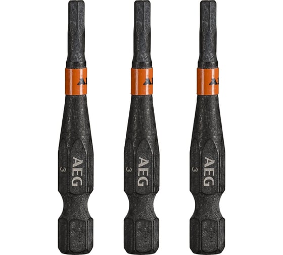 Биты ударные AAK503H5 (3 шт; HEX5; 50 мм) AEG 4932479193