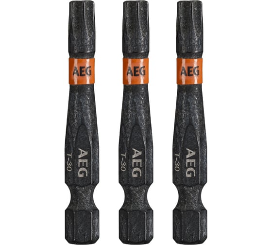 Биты ударные AAK503TX30 (3 шт; TX30; 50 мм) AEG 4932479189