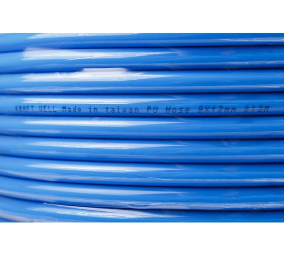 Шланг воздушный полиуретановый 8x12 мм, 100 м KraftWell KRW-HS0812PU
