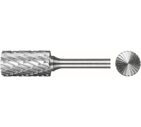 Борфреза твердосплавная цилиндрическая с точеным торцом B-18-25-CD-08-70 ТВИНТОС 020600045