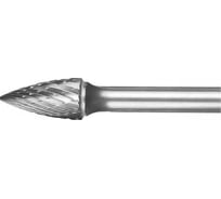 Борфреза твердосплавная гиперболическая с точечным торцом G-10-20-FD-08-65 ТВИНТОС 070200019