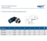 Фитинг пневматический NBPT PL 4-01-G 4 шт 89261 2