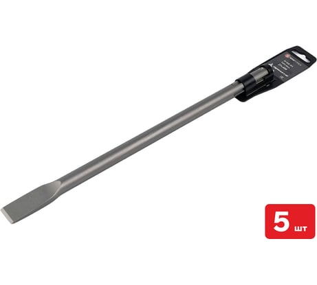 Зубило SAMGRUPP SDS-max 18х25х400 мм АРМАТА 5 шт SAMC-051125400-5