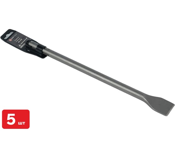 Зубило SAMGRUPP SDS-max 18х40х400 мм АРМАТА 5 шт SAMC-051140400-5