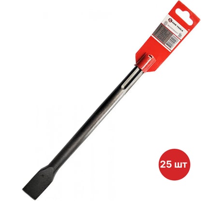 Зубило SAMGRUPP SDS-max 18х40х400 мм АРМАТА 25 шт SAMC-051140400-25