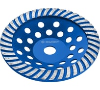 Сегментированная алмазная шлифовальная чашка, ЗУБР Профессионал Турбо-Плюс 180мм 33371-180