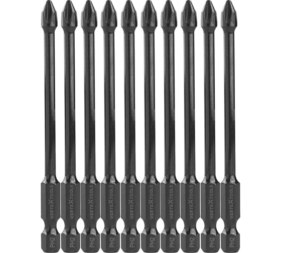 Набор бит vertextools IMPACT TORSION PH2x90 IP-TR-PH2-90 1